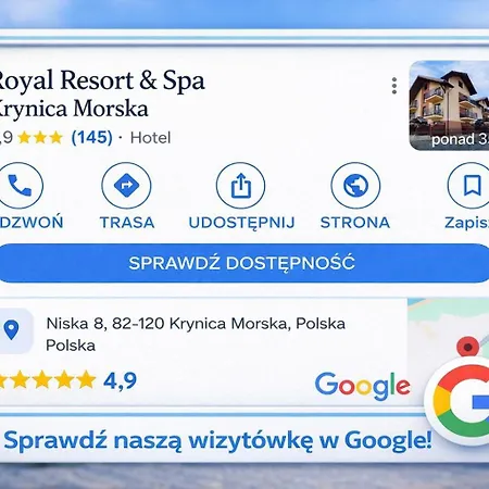 Royal & - Jacuzzi, Sauny, Melex Na Plaze, Masaze, Z Kuchnia, Widok Na Zalew Wislany Krynica Morska