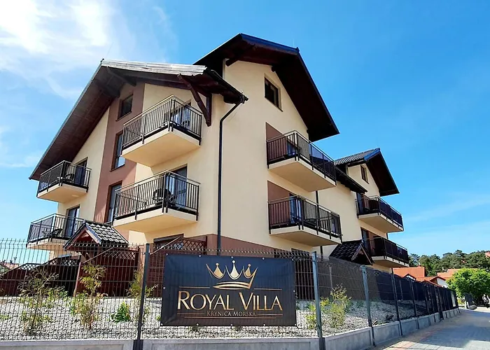 Pensionat Royal Villa Resort - Jacuzzi, Melex Na Plaze, Apartamenty Z Kuchnia, Widok Na Zalew Wislany