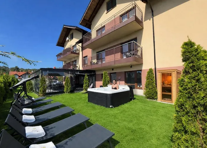 Royal Villa Resort - Jacuzzi, Melex Na Plaze, Apartamenty Z Kuchnia, Widok Na Zalew Wislany